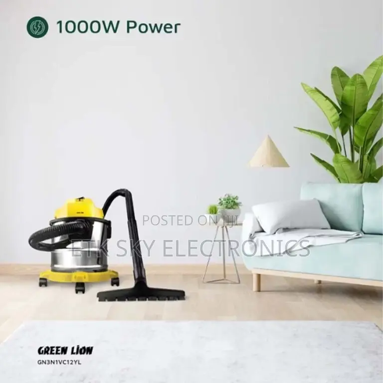 Green Lion Ultra 3 in 1 12l 1000w Vacuum Cleaner