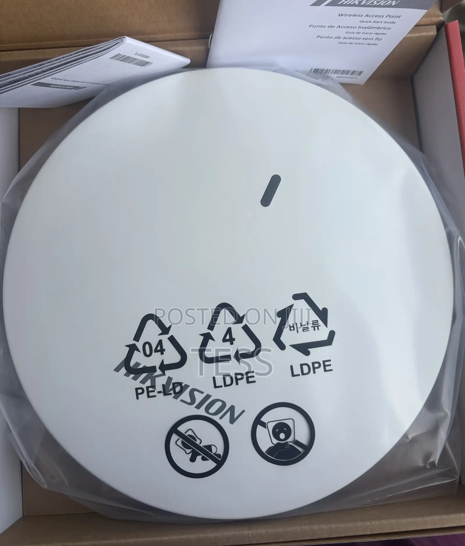 Hikvision Wi-Fi 5 1200mbps Ceiling Access Point Ds-3wap522-Si