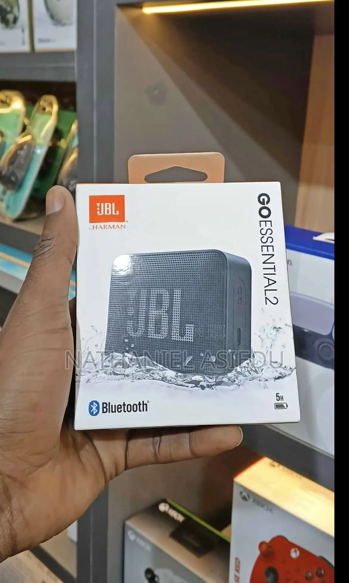 JBL Go Essential 2 Portable Bluetooth Speaker.