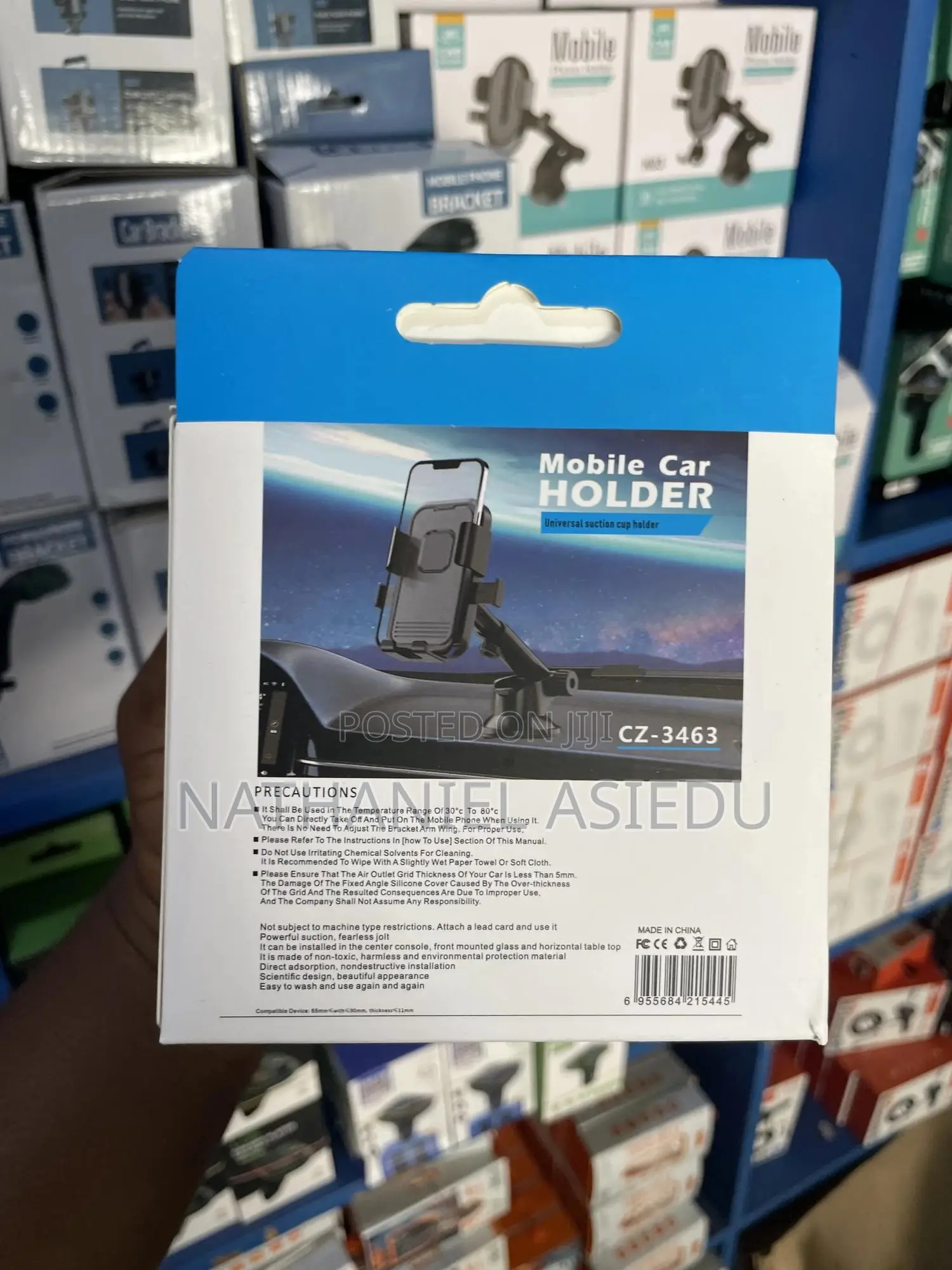 Cz-3463 Mobile Car Holder.