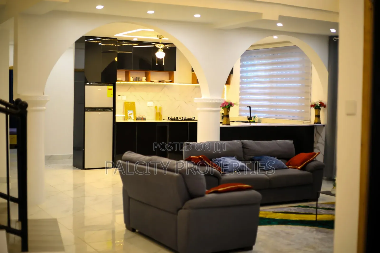 3bedrooms Fully Furnished Apartments for Rent at Ejisu.