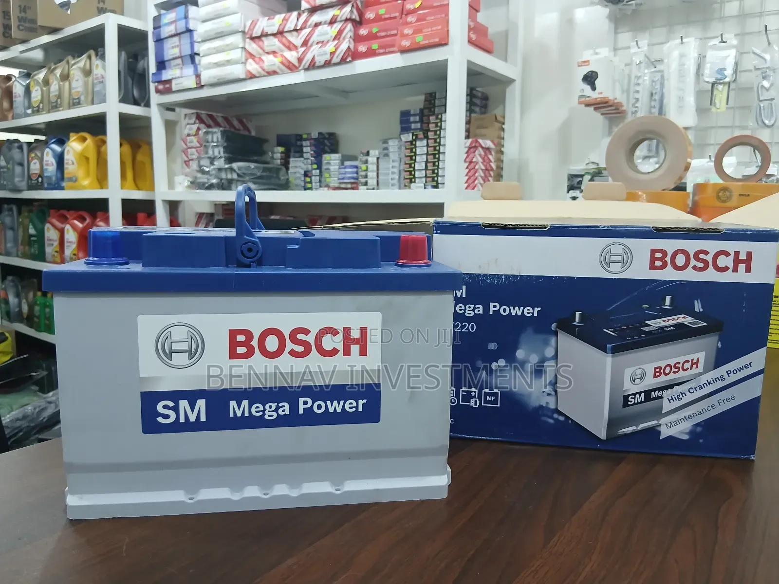15 Plates Original Bosch Battery