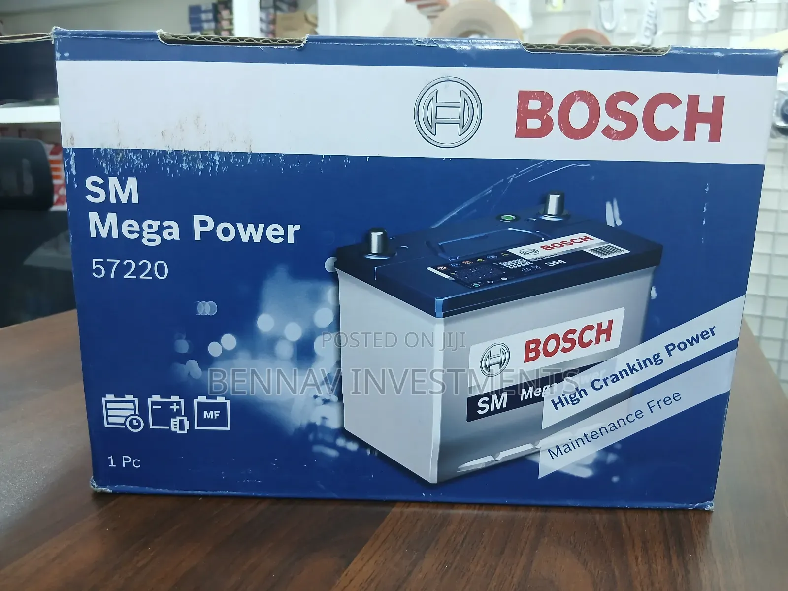 15 Plates Original Bosch Battery