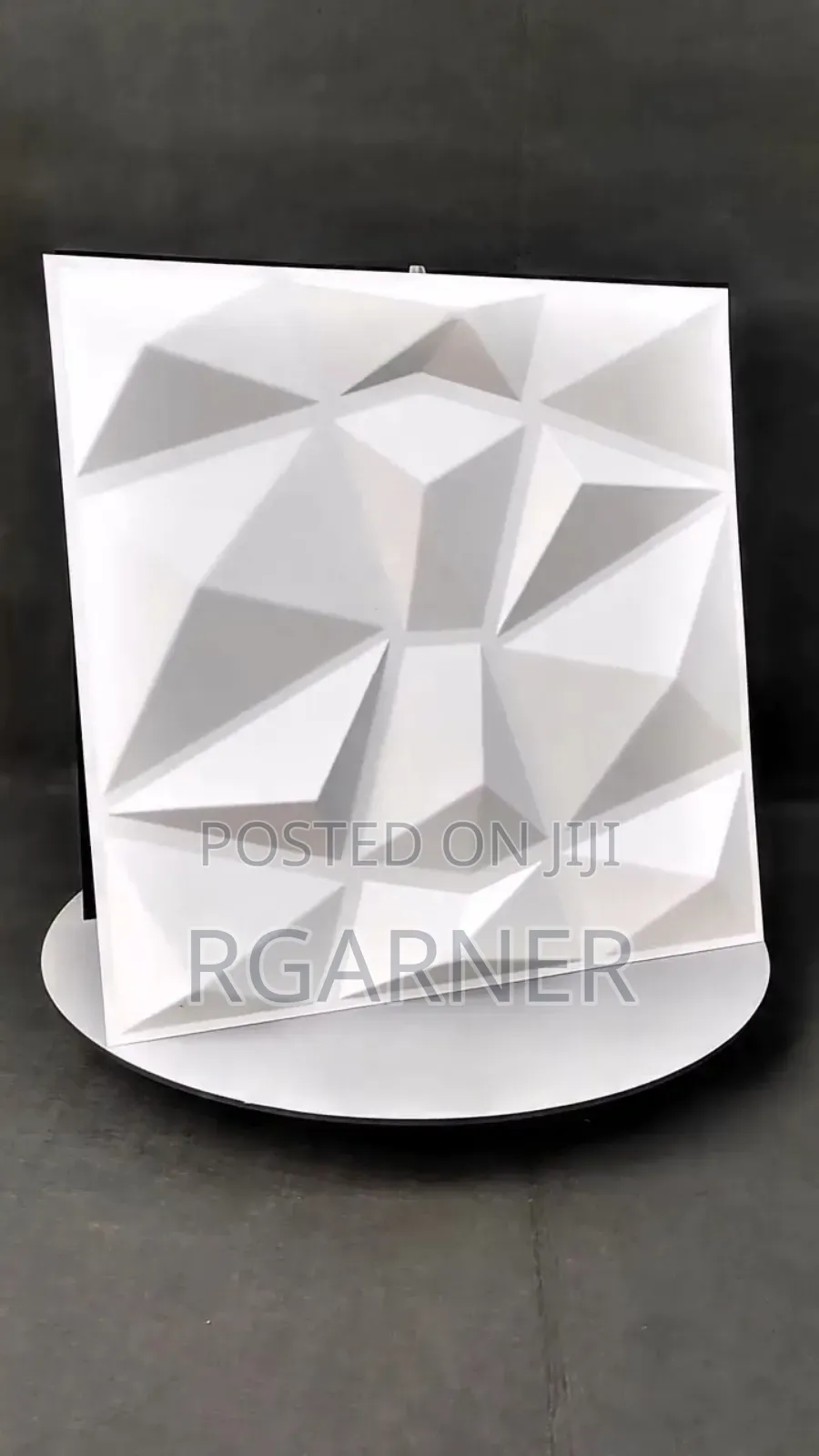 3d Diamond PVC Wallpaper/Ceiling