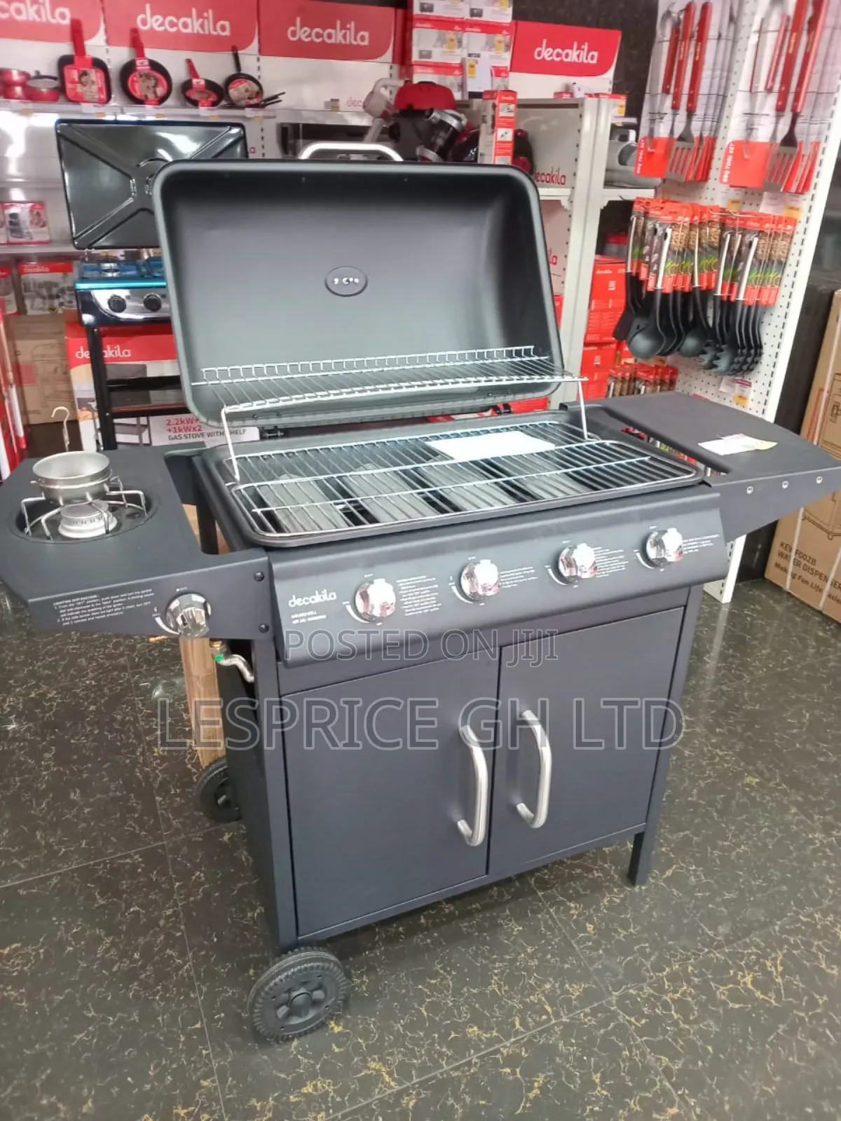 Enjoy Delicious Meal With Decakila 4 Burner