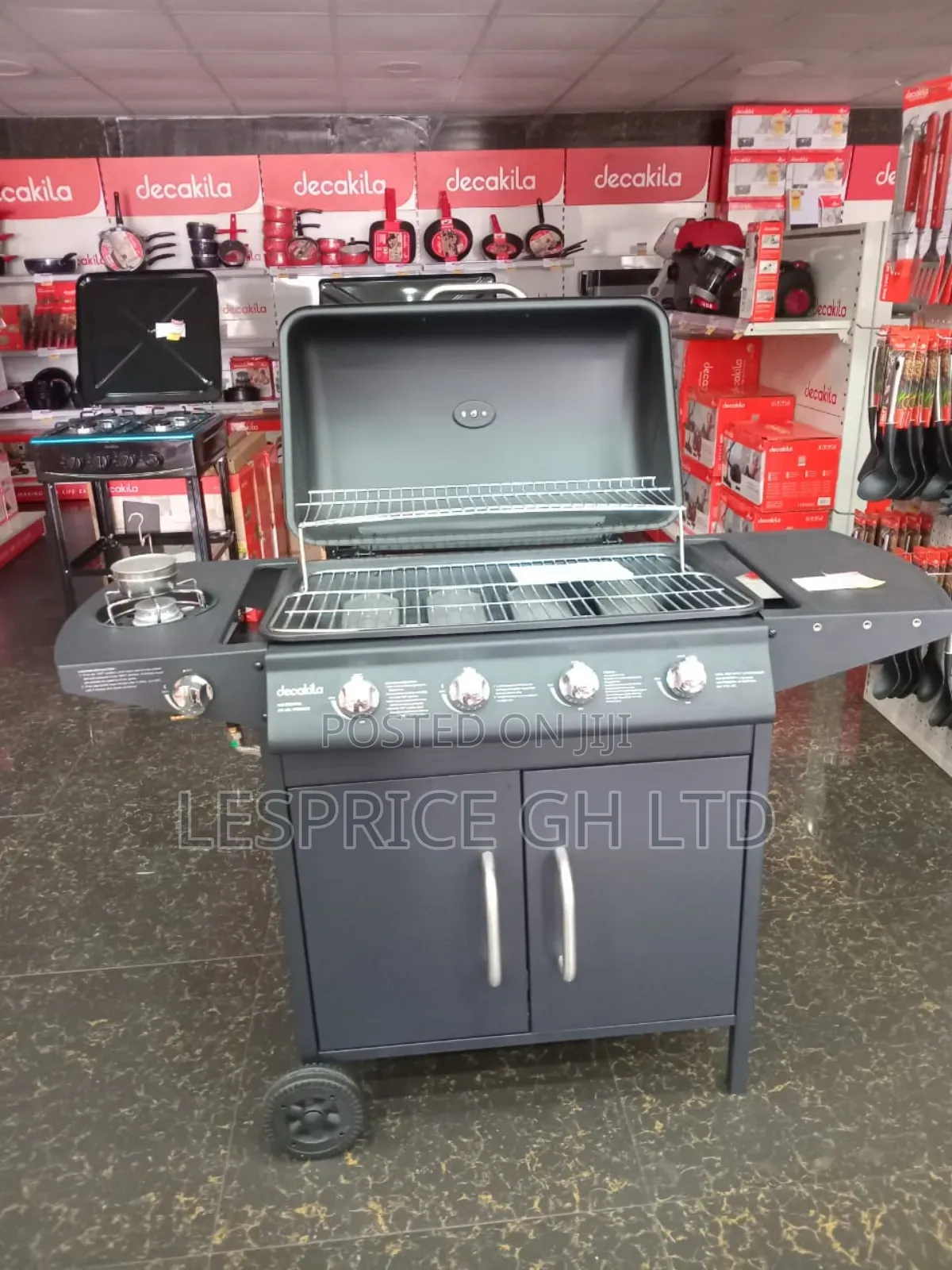 Enhances Meal Quality With Decakila BBQ Burner