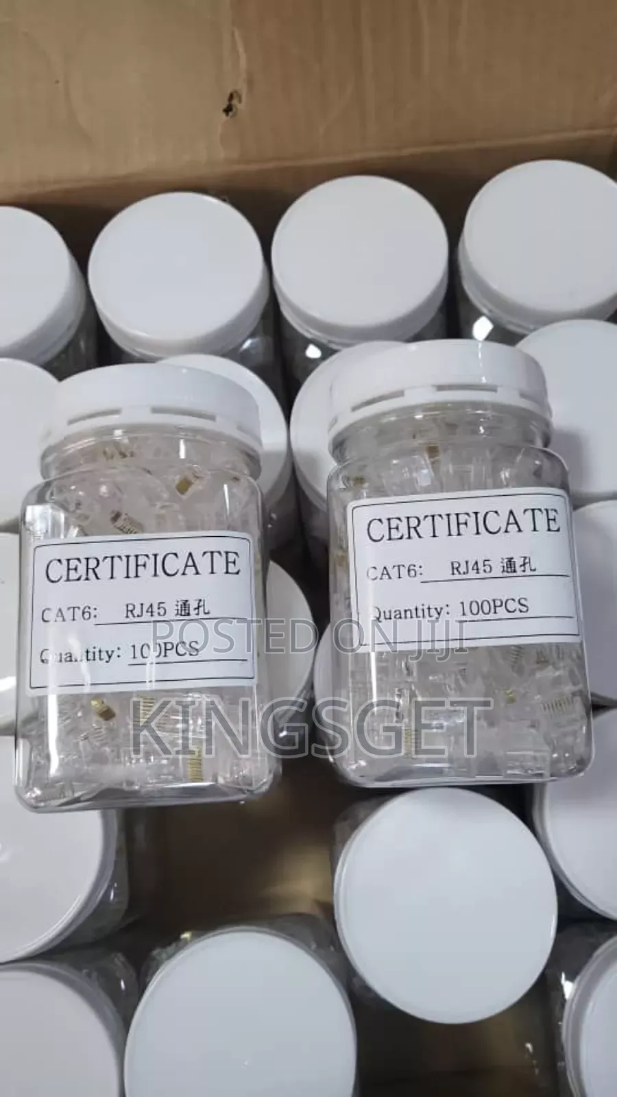 Cat6 Rj45 Connect 100pcs