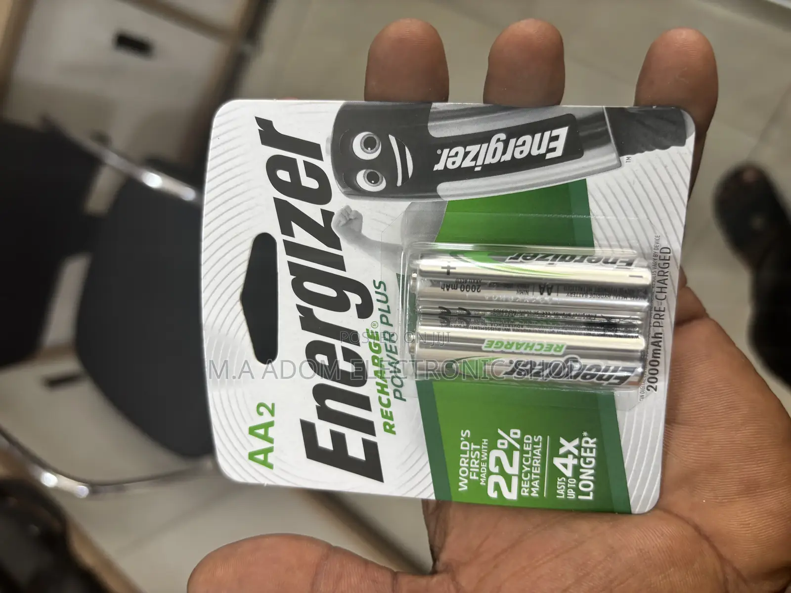 Aa+ Energizer Recharge Power Plus
