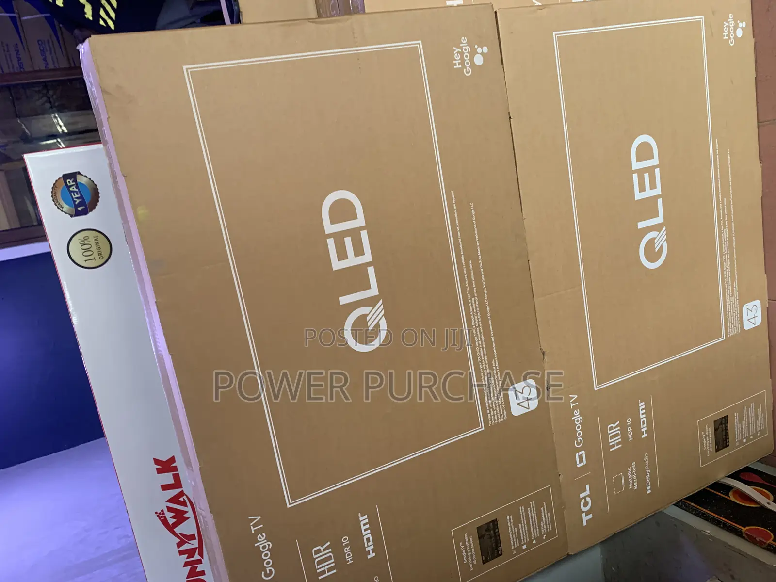 Anachronism TCL 43inches Smart Qled Television at ),!