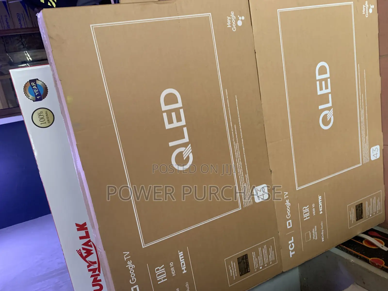 Anachronism TCL 43inches Smart Qled Television at ),!
