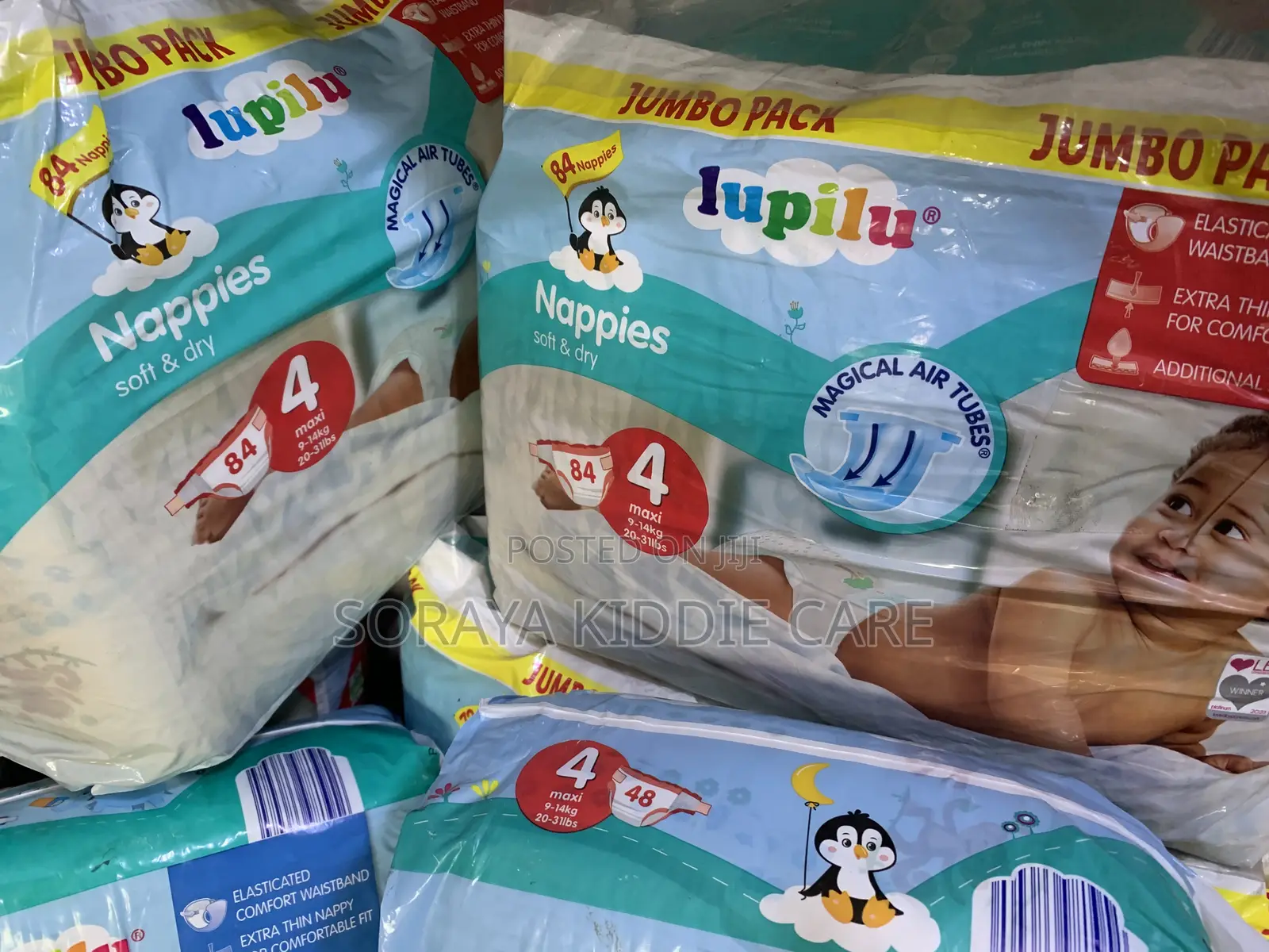 Lupilu Jumbo Pack Diapers Size 3 -Size 7