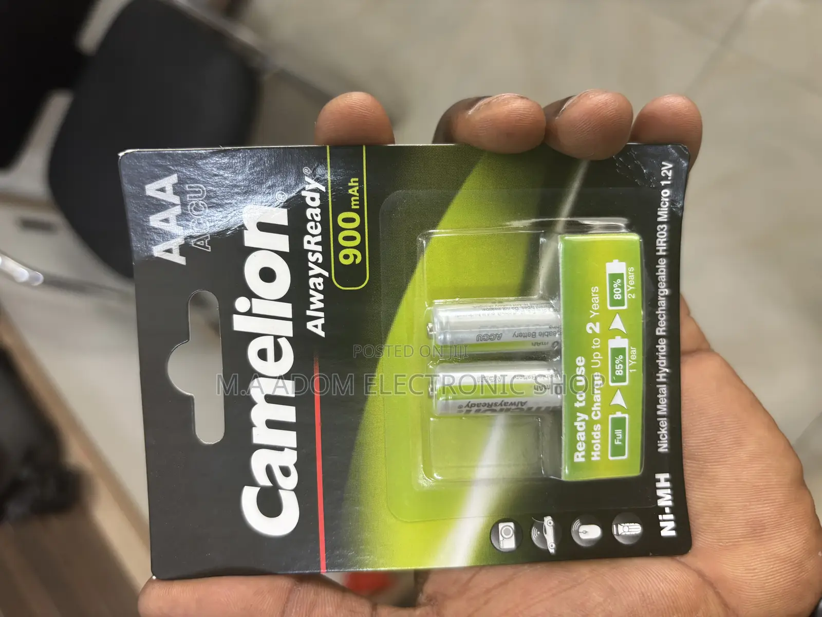 Camelion 900mah Recharge Battery