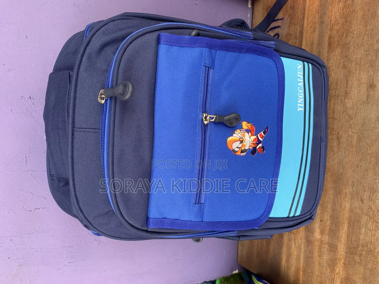 School Backpack With Multiple Pockets