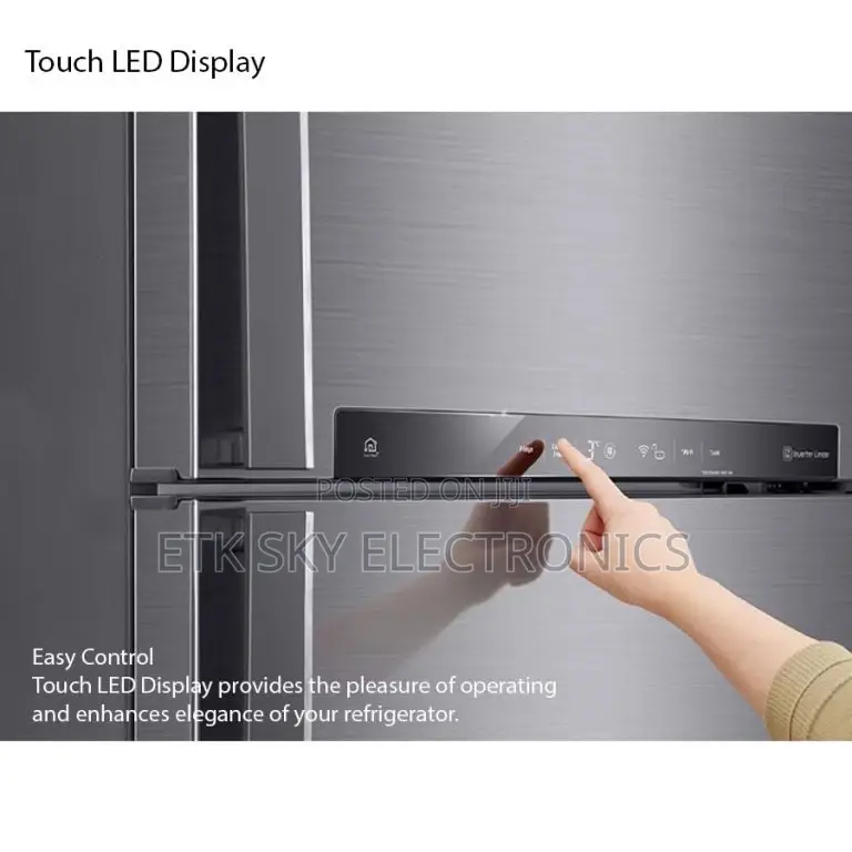 Lg Gn-H722hlhu Top Freezer 475 LTR Silver Fridge
