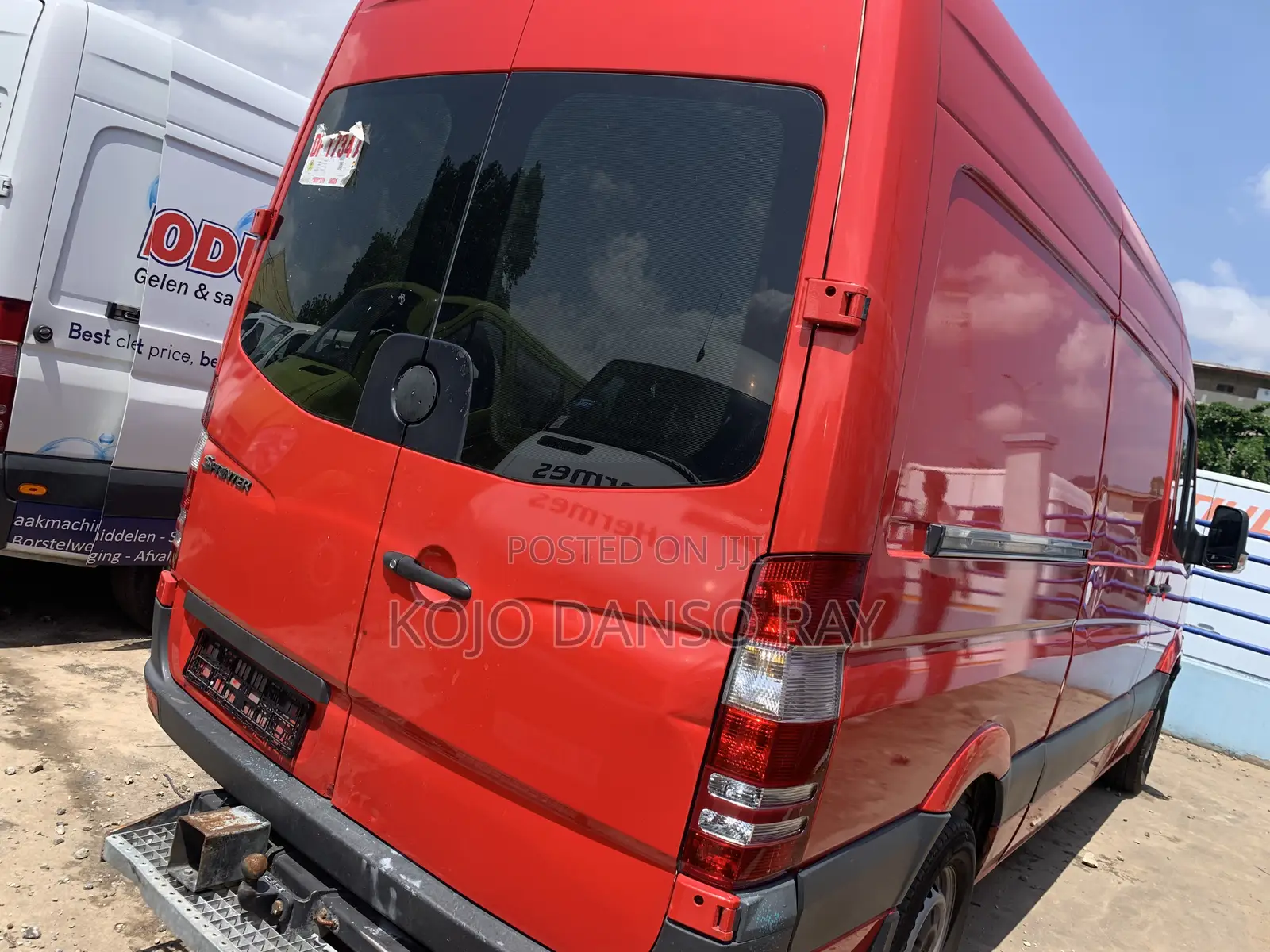Mercedes-Benz Sprinter 2013 Red