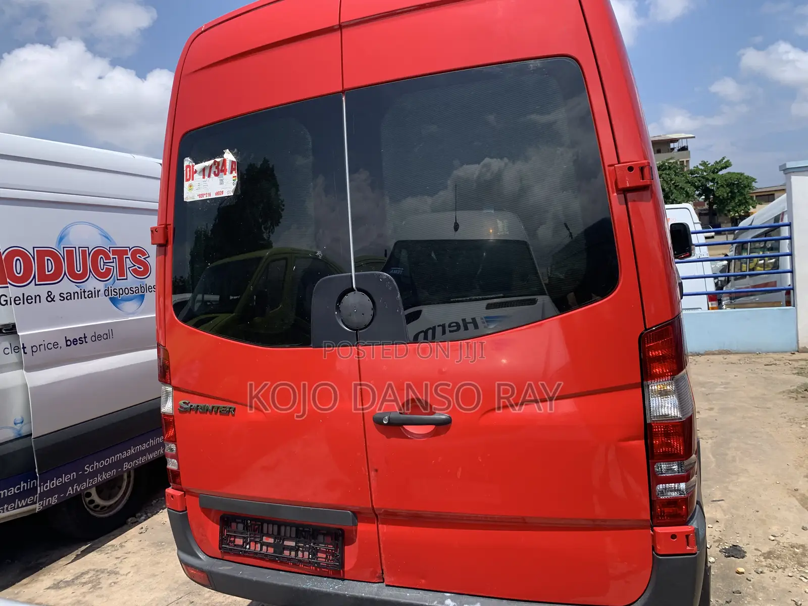 Mercedes-Benz Sprinter 2013 Red