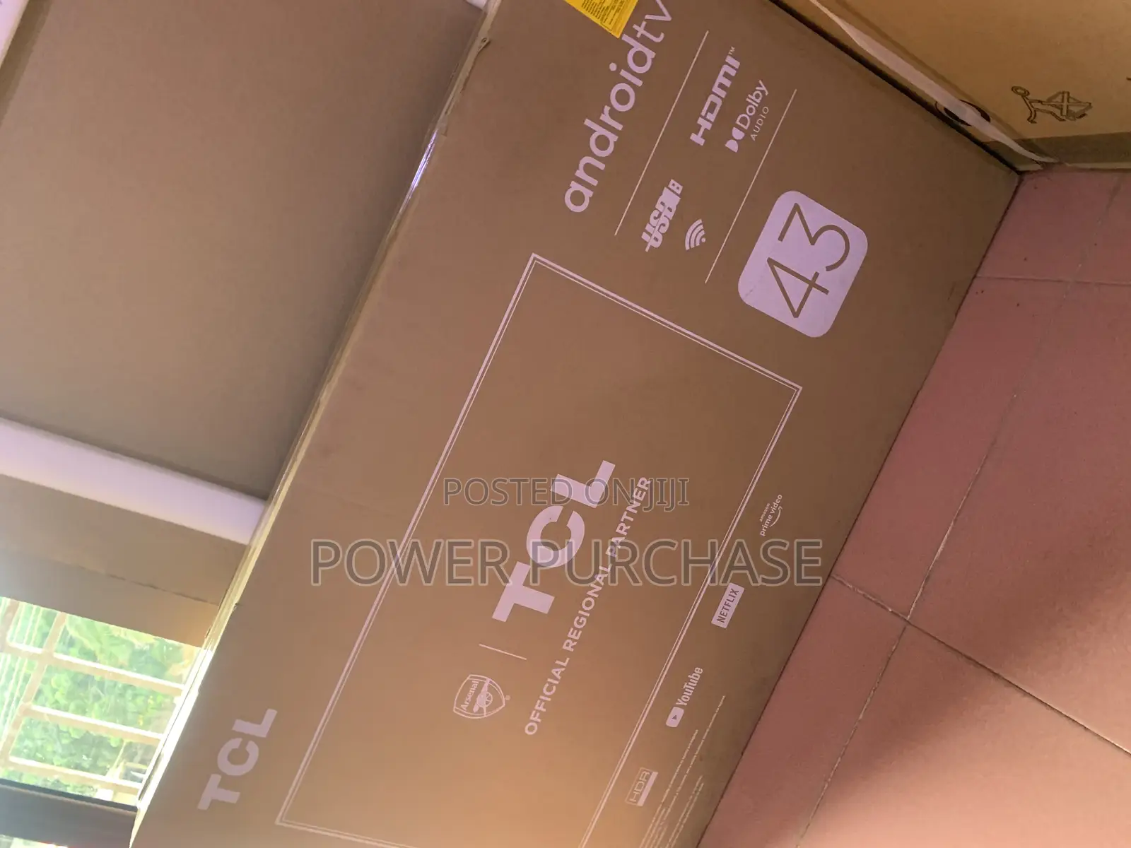 Conundrum TCL Smart Android Television 43inches at £?