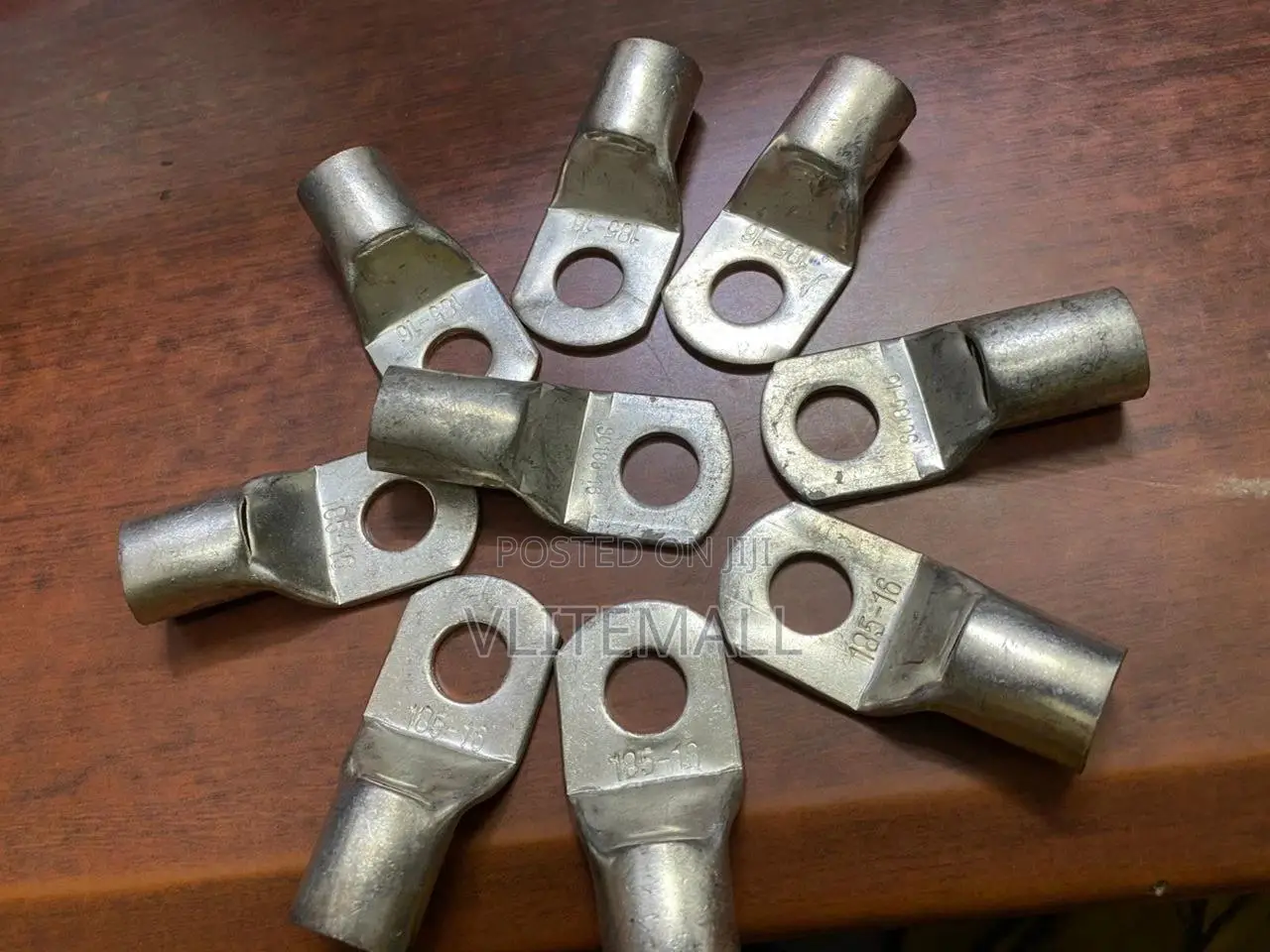 185*2mm Metallic Cable Lugs