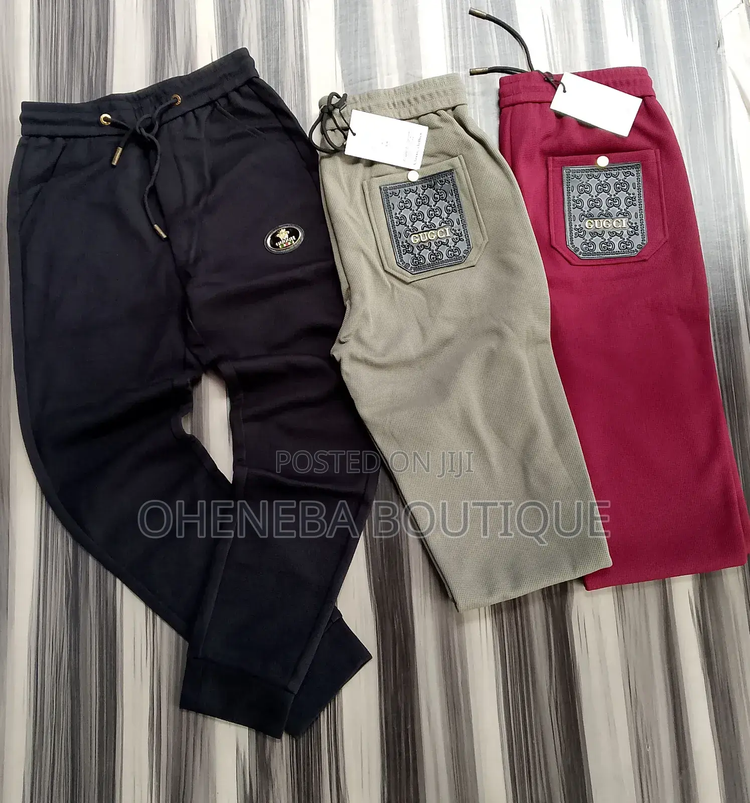 Gucci Mens Joggers Trousers Originally Made