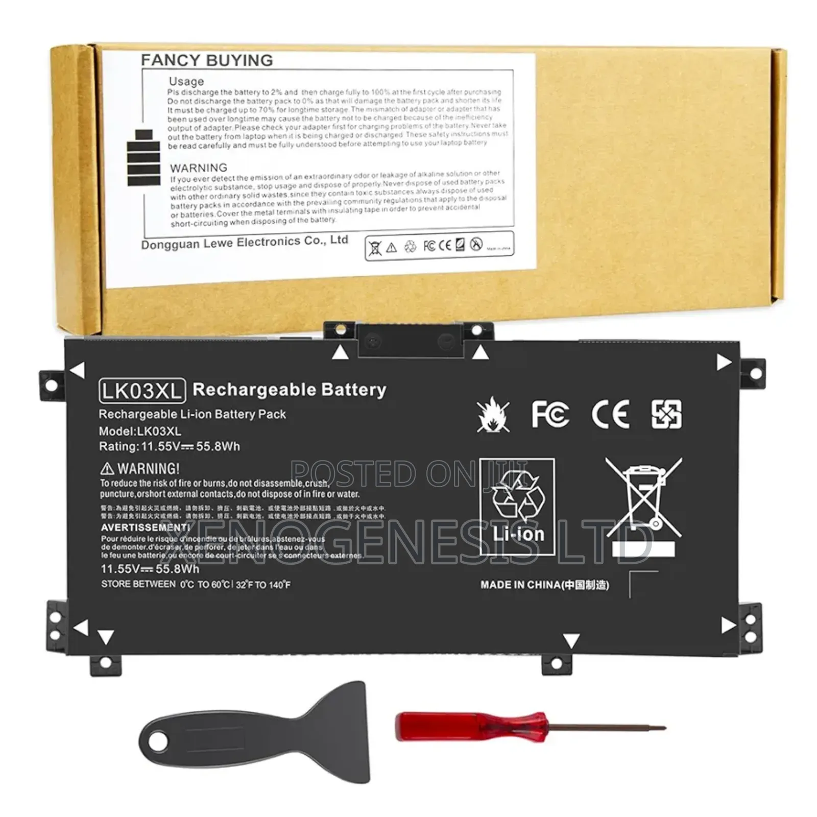 Lk03xl for Hp Envy X360 Bp1xx Bq0xx