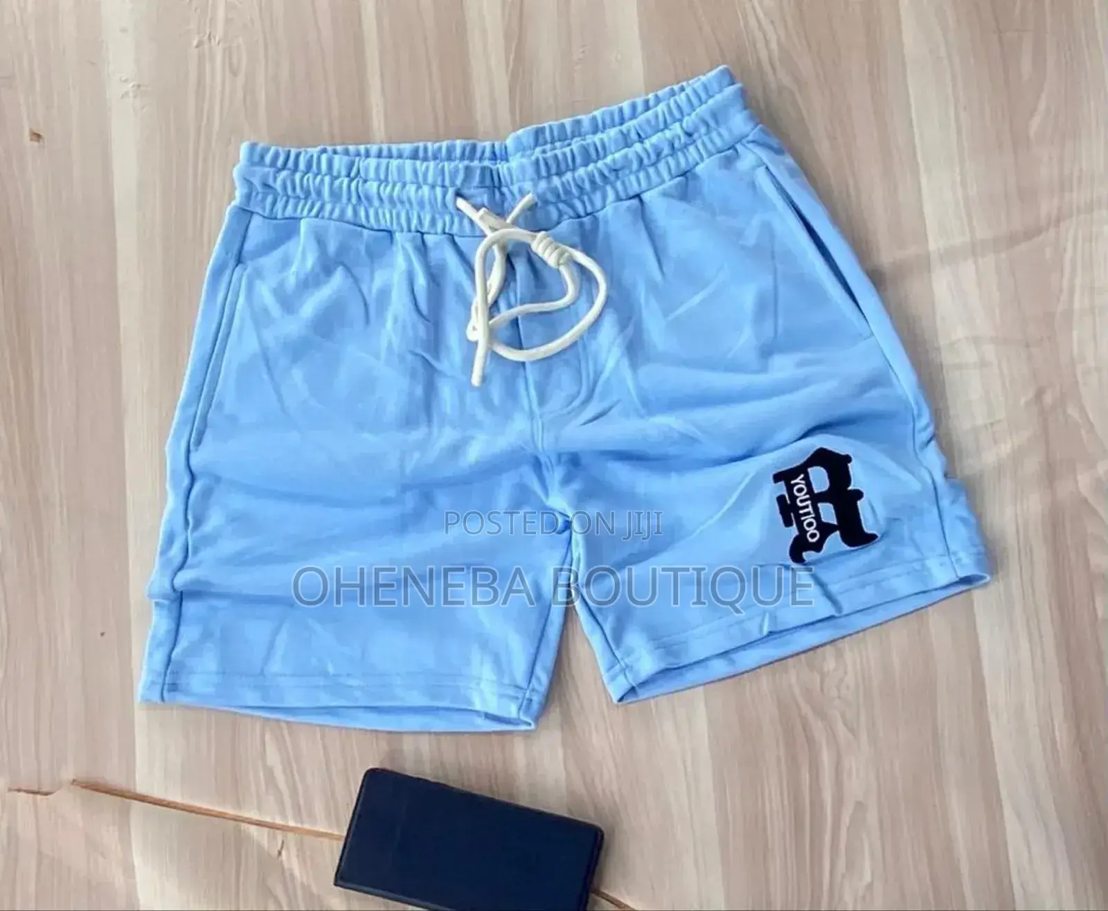 Blue Heavy Shorts Available