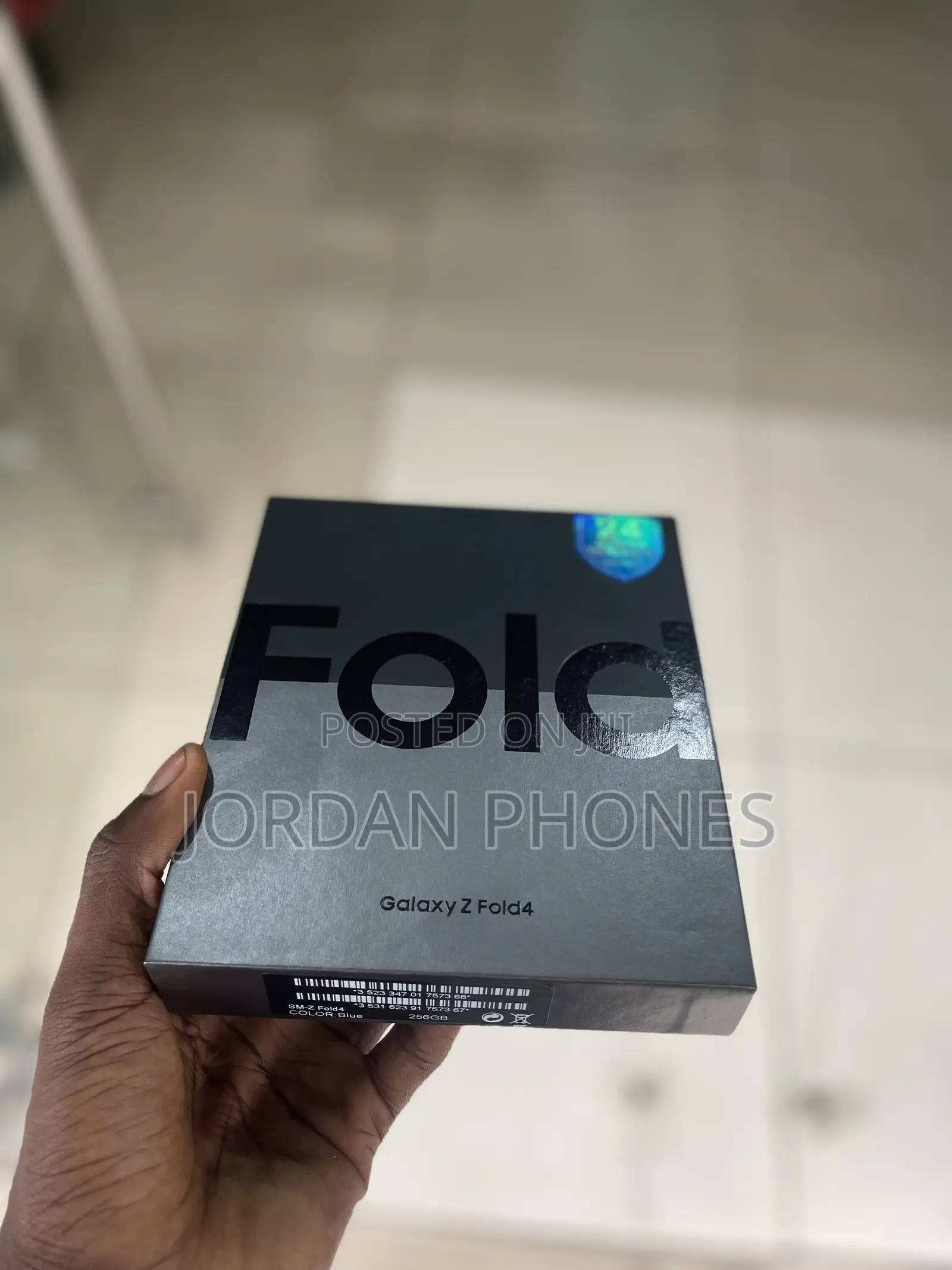 New Samsung Galaxy Z Fold4 256 GB Black