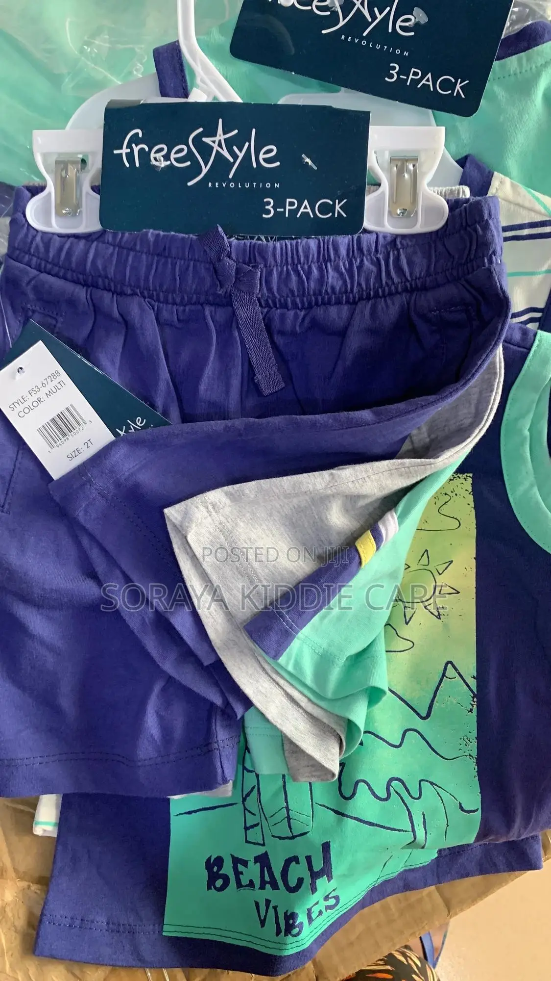 Freestyle Revolution 6 Pieces Sleeveless Shirt With Shorts