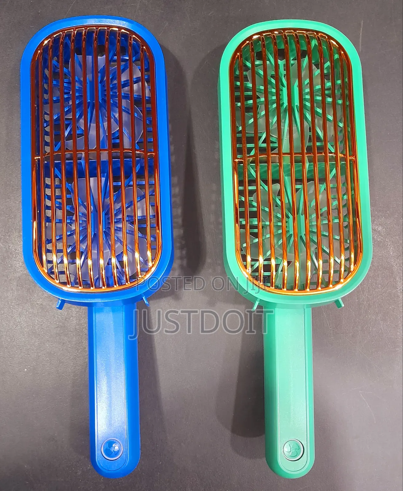 2 Foldable Rechargeable Hand Fans