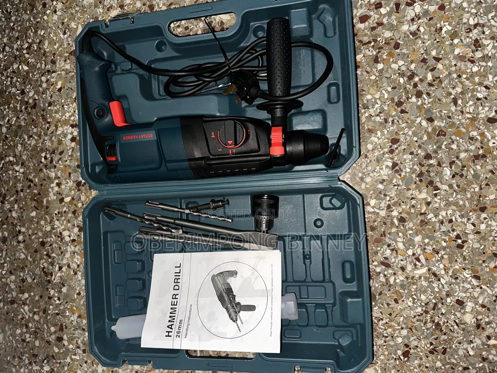 Drill Hammer Drilling Machine Tool Set 960w Powerful