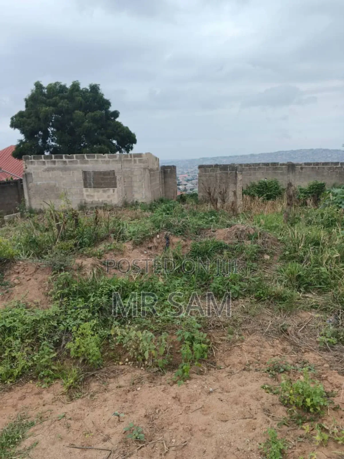 2plot With Fence Wall for Sale at Gbawe Zero