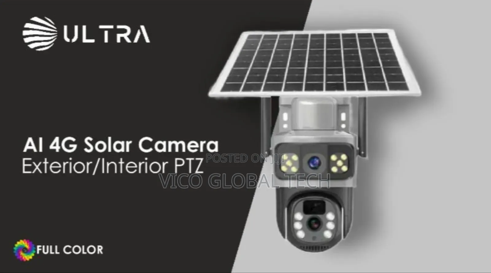 4g Solar Camera Exterior/Interior Ptz" by Ultra