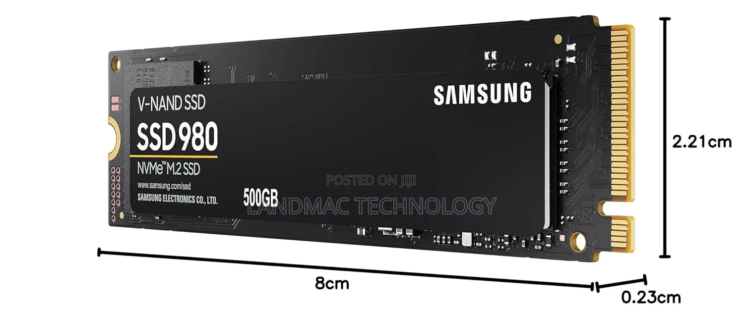 Samsung 980 500gb Up To 3,500 Mb/S Pcie 3.0 Nvme M.2
