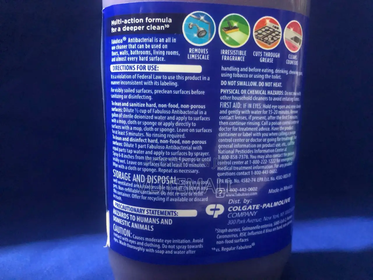 Fabuloso 500ml Antibacterial Multi Purpose Cleaner