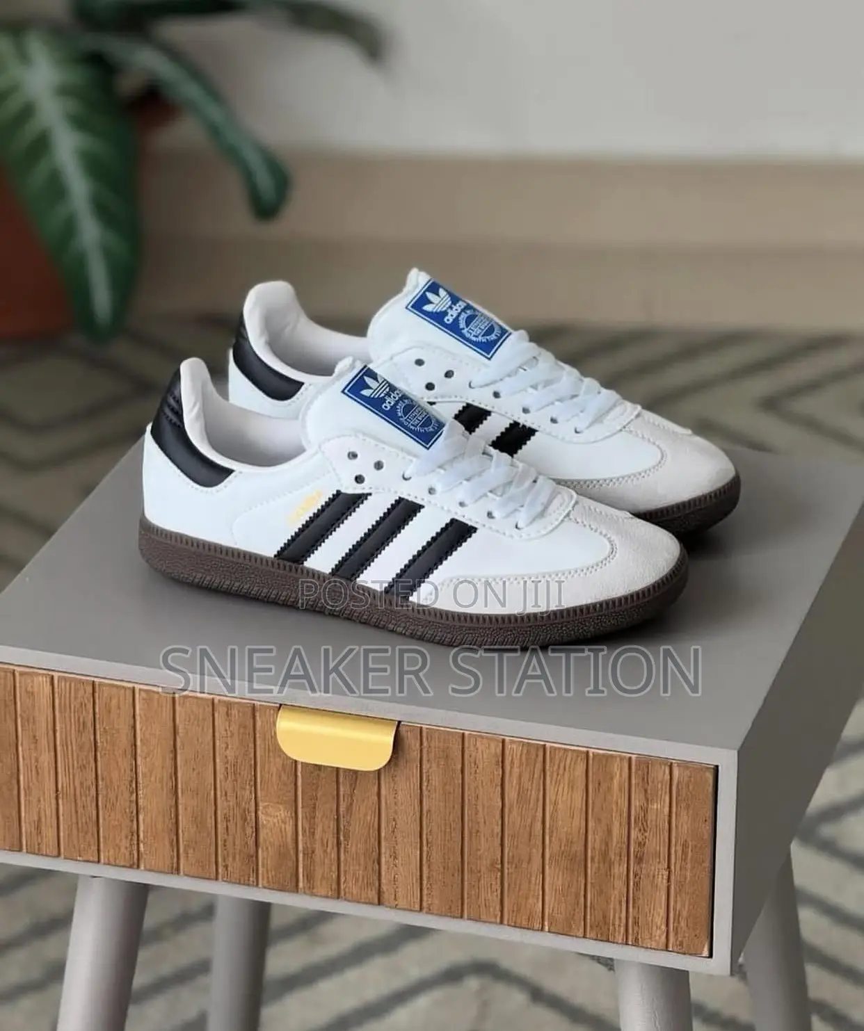 Adidas Samba White/Black Sneaker