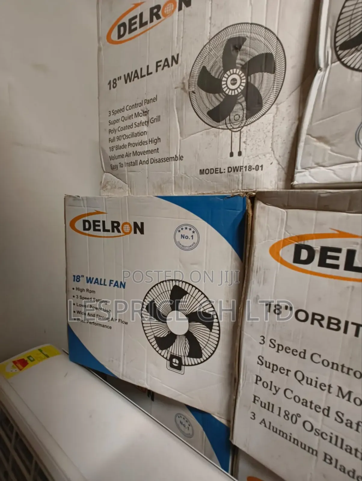 Get Your Delron Wall Fan for Conveniency