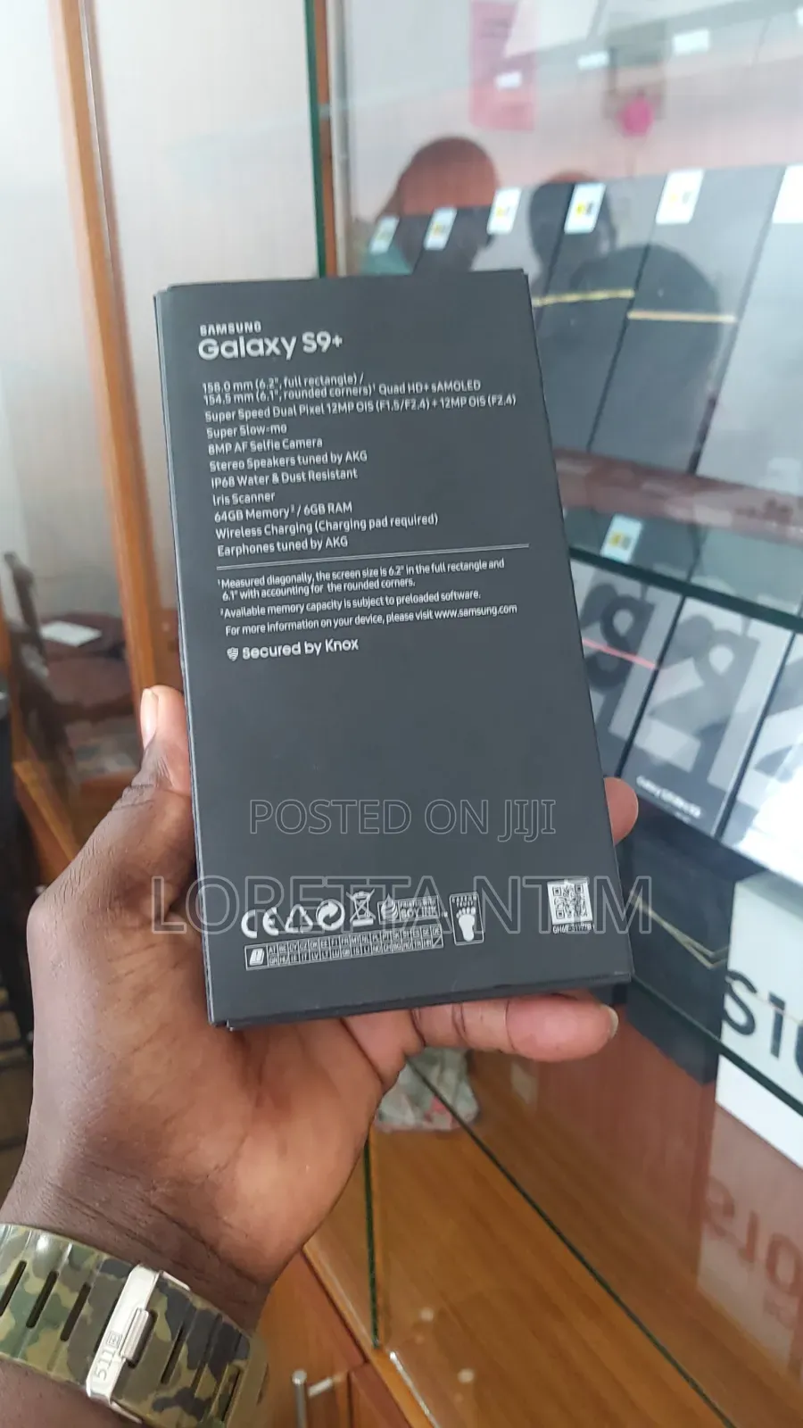 New Samsung Galaxy S9 Plus 64 GB Black