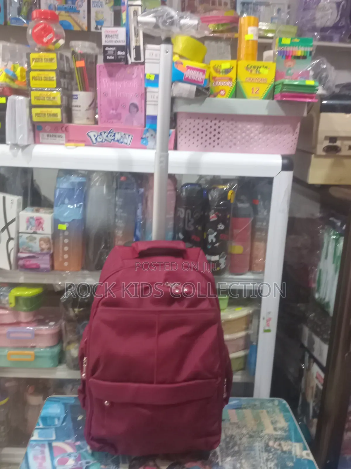 Pine Wine Trolley School Bag