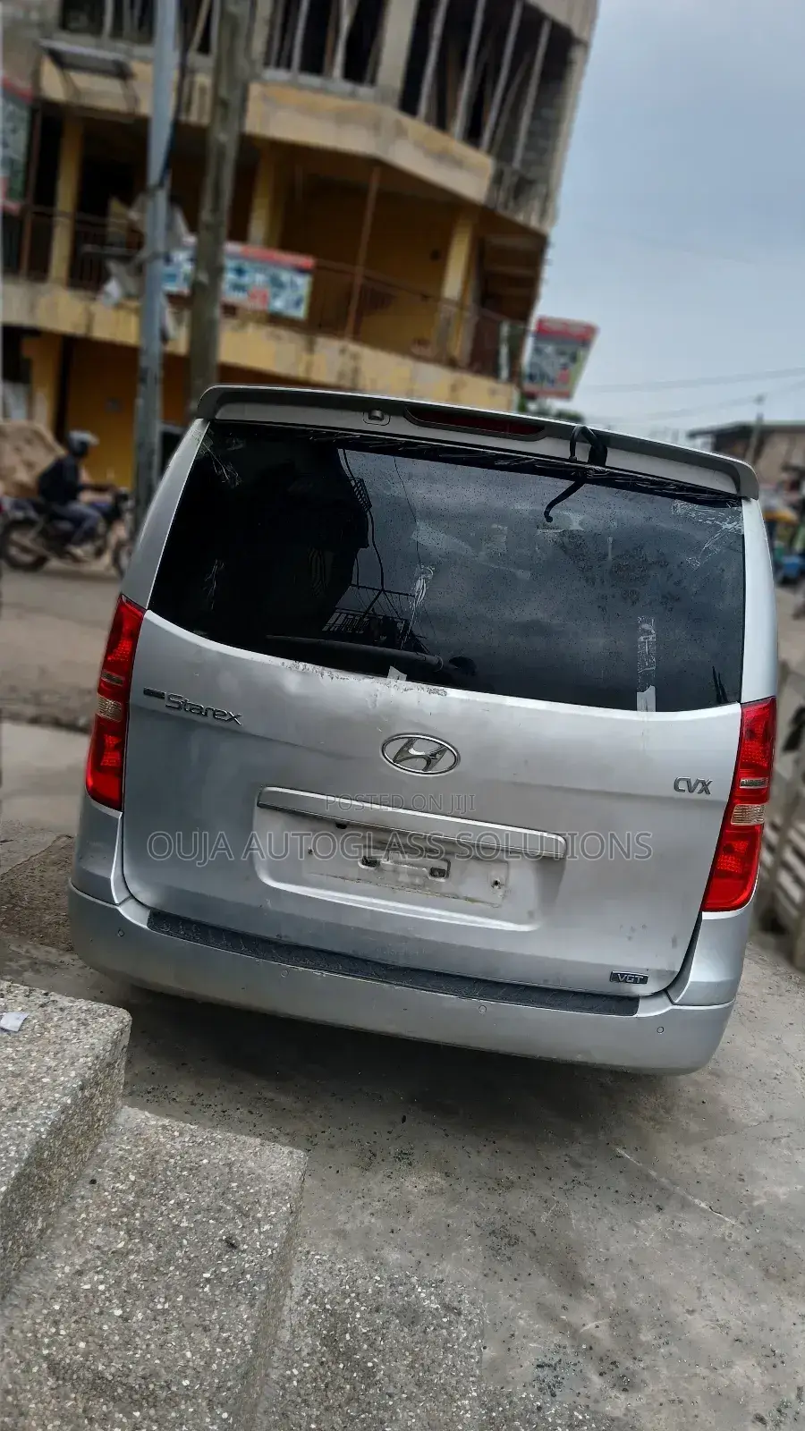 Original Hyundai Starex / H300 Rear Window Glass Available (Tinted)