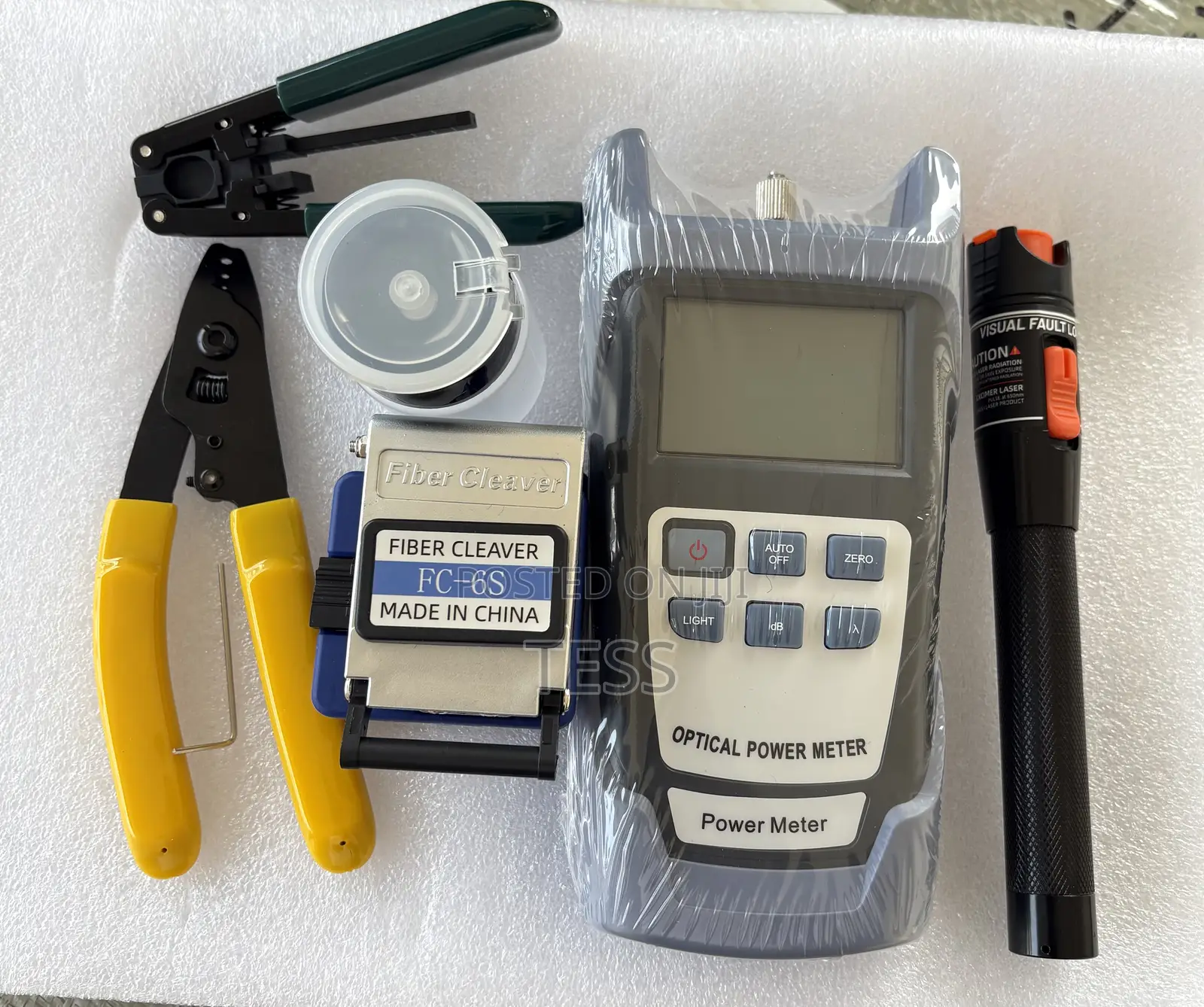 Fiber Optic Termination Tool Kit Assembly Tool Kit Fiber Cleaver