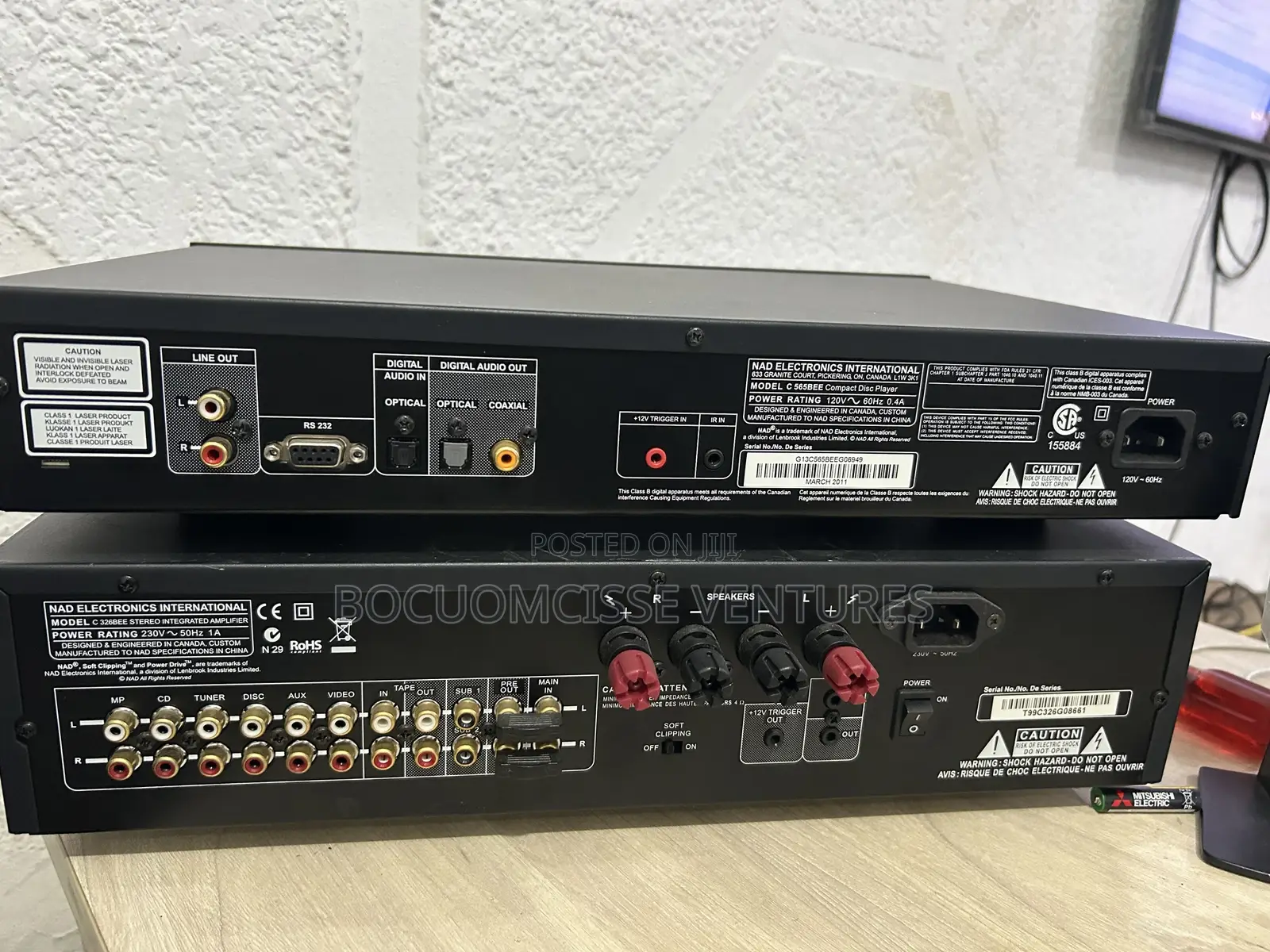 Nad C326bee and Nad C 565bee