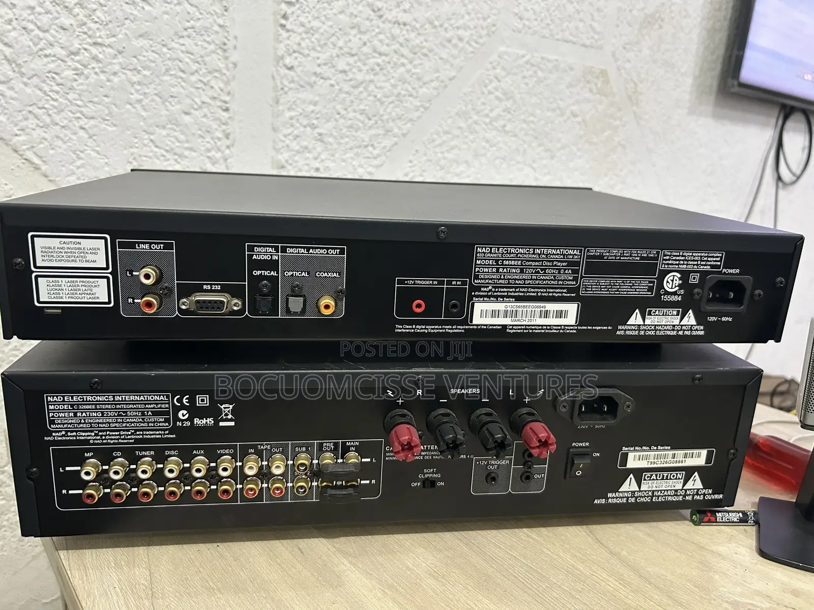Nad C326bee and Nad C 565bee