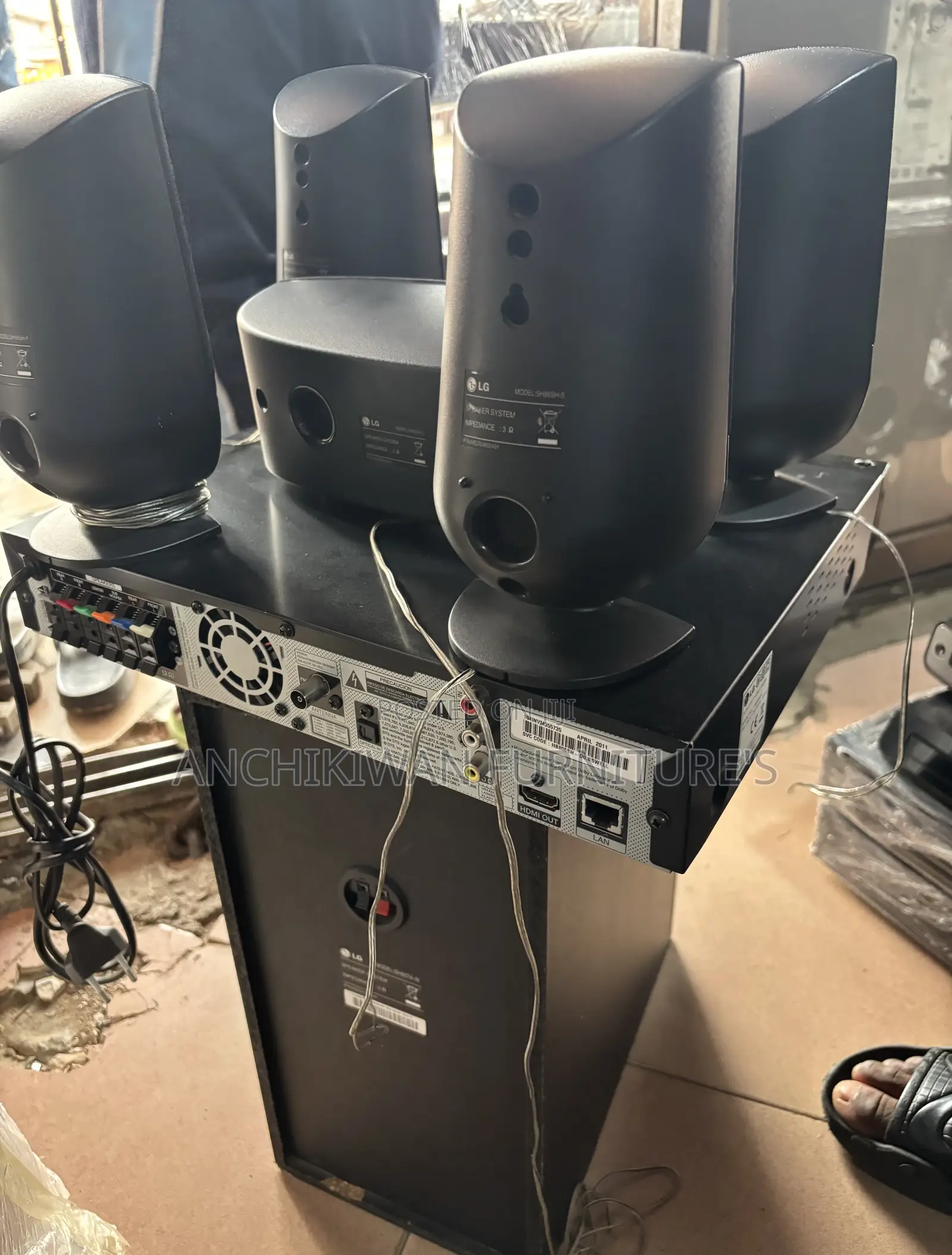 Lg 5.1 Channel Mini Home Theater (Delivery Before Payment)