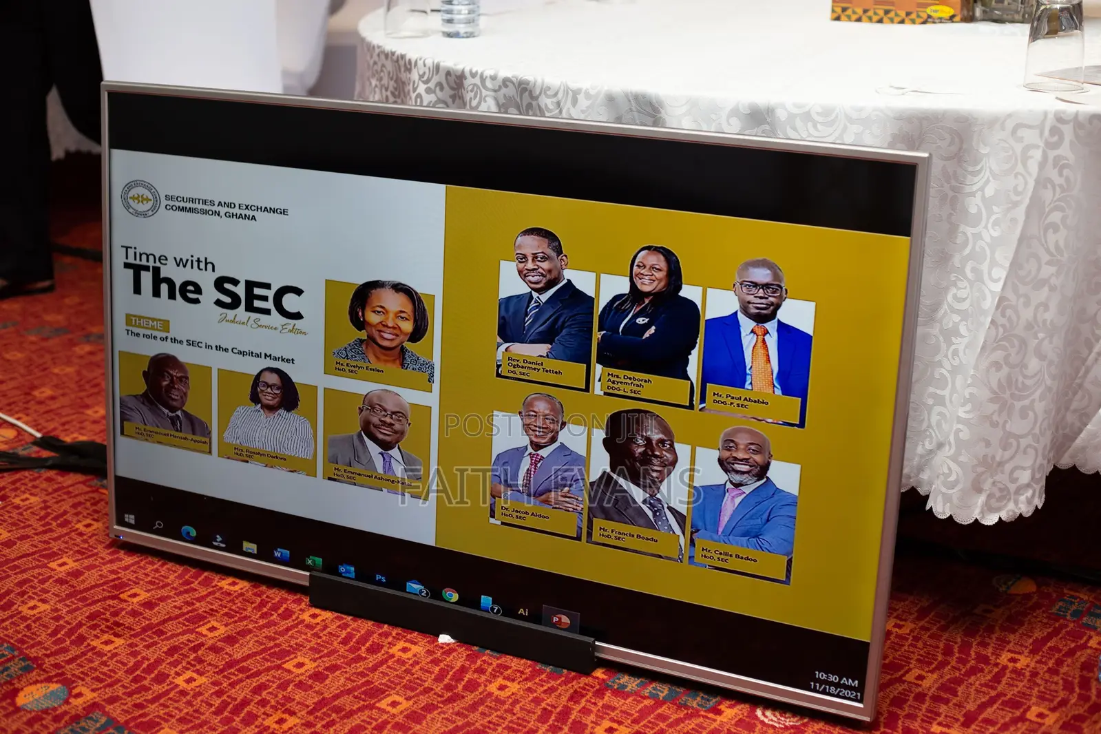 Confidence Monitor (For Speakers and Presenters