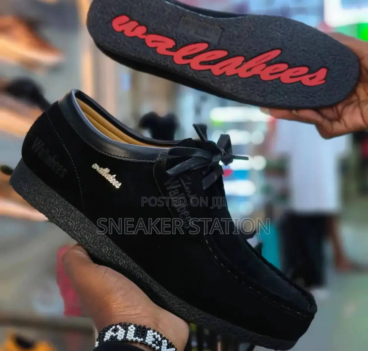 Original Clarks Wallabies Suede