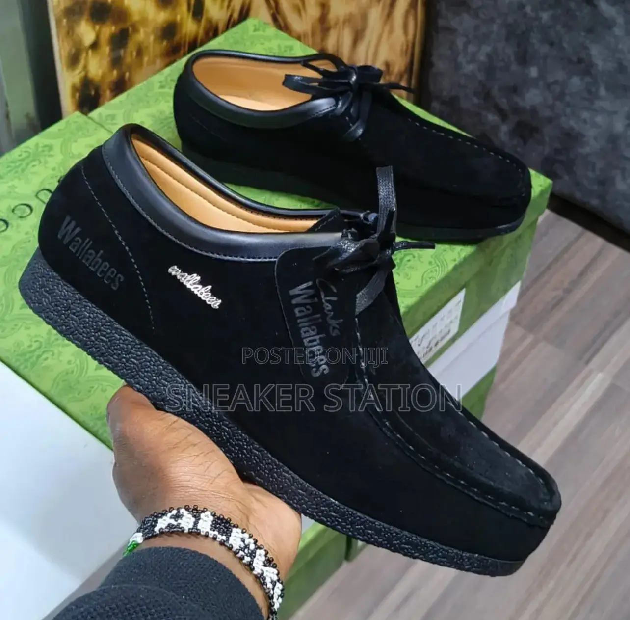 Original Clarks Wallabies Suede