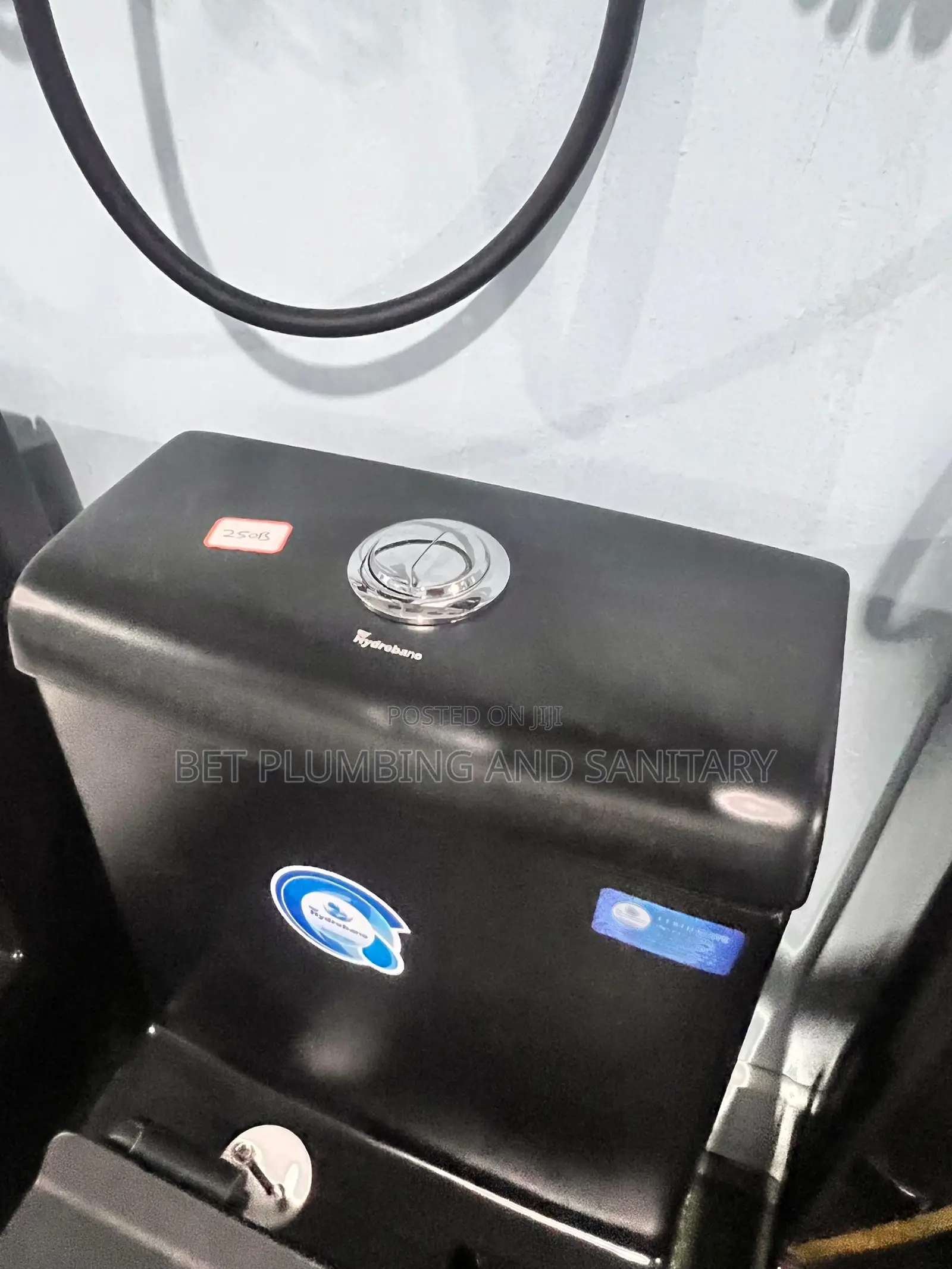European All Black Water Closet_combined Wc_soft Close Wc_complete