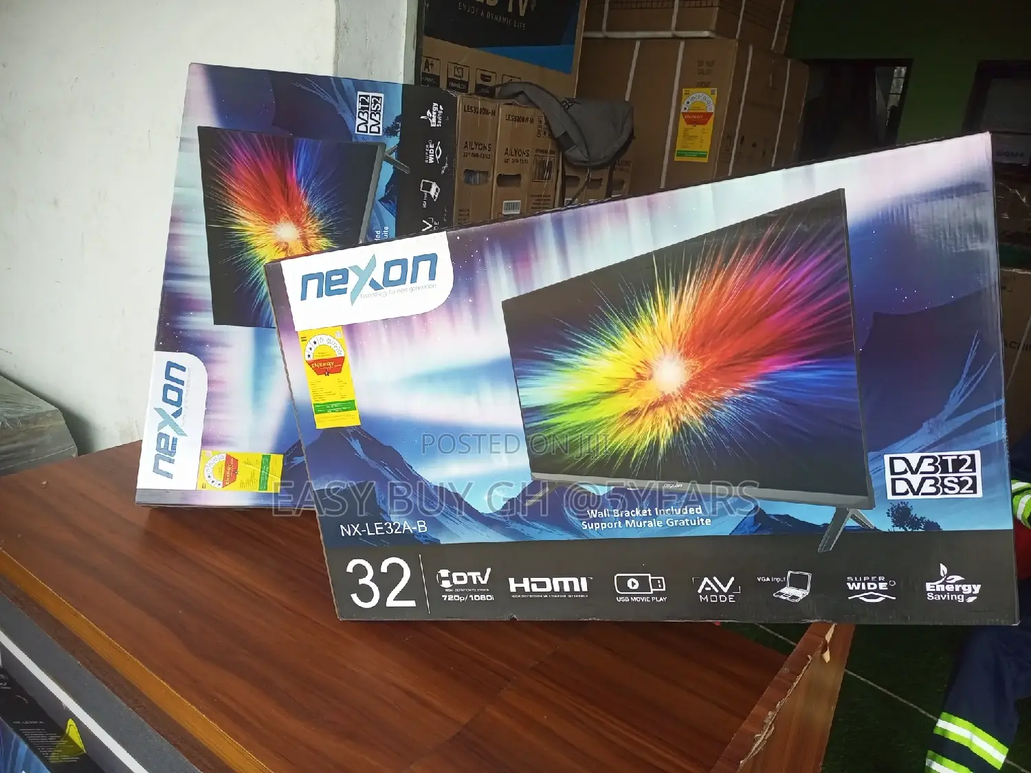 Attentive Led Tv Nx-Le32a-B Nexon 32 Inches Digital Tv