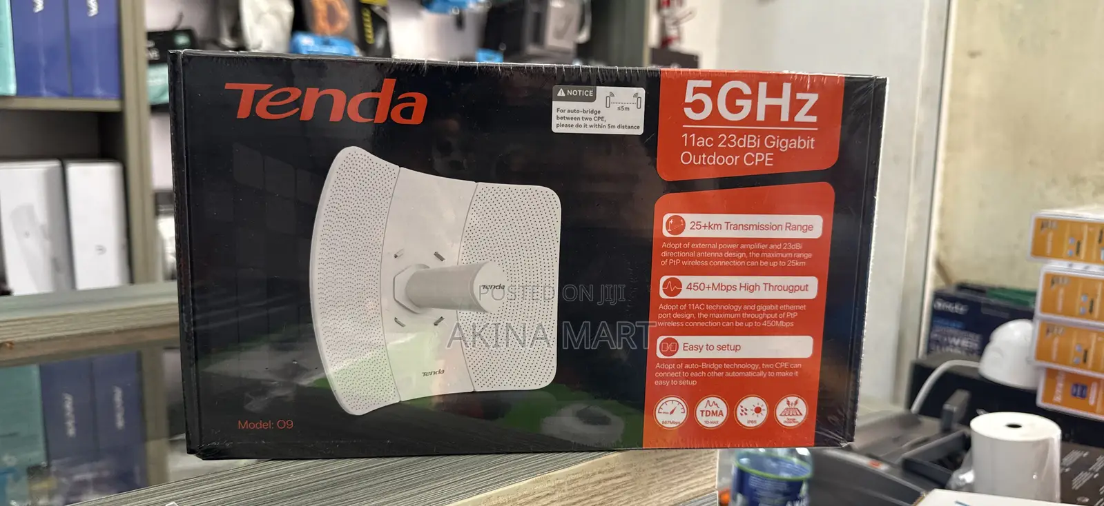 Tenda 09 5ghz Gigabit Outdoor Cpe Access Point
