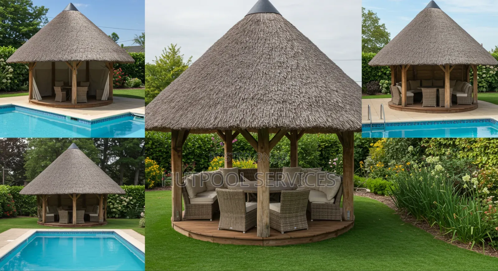 Mini Swimming Pool Hut