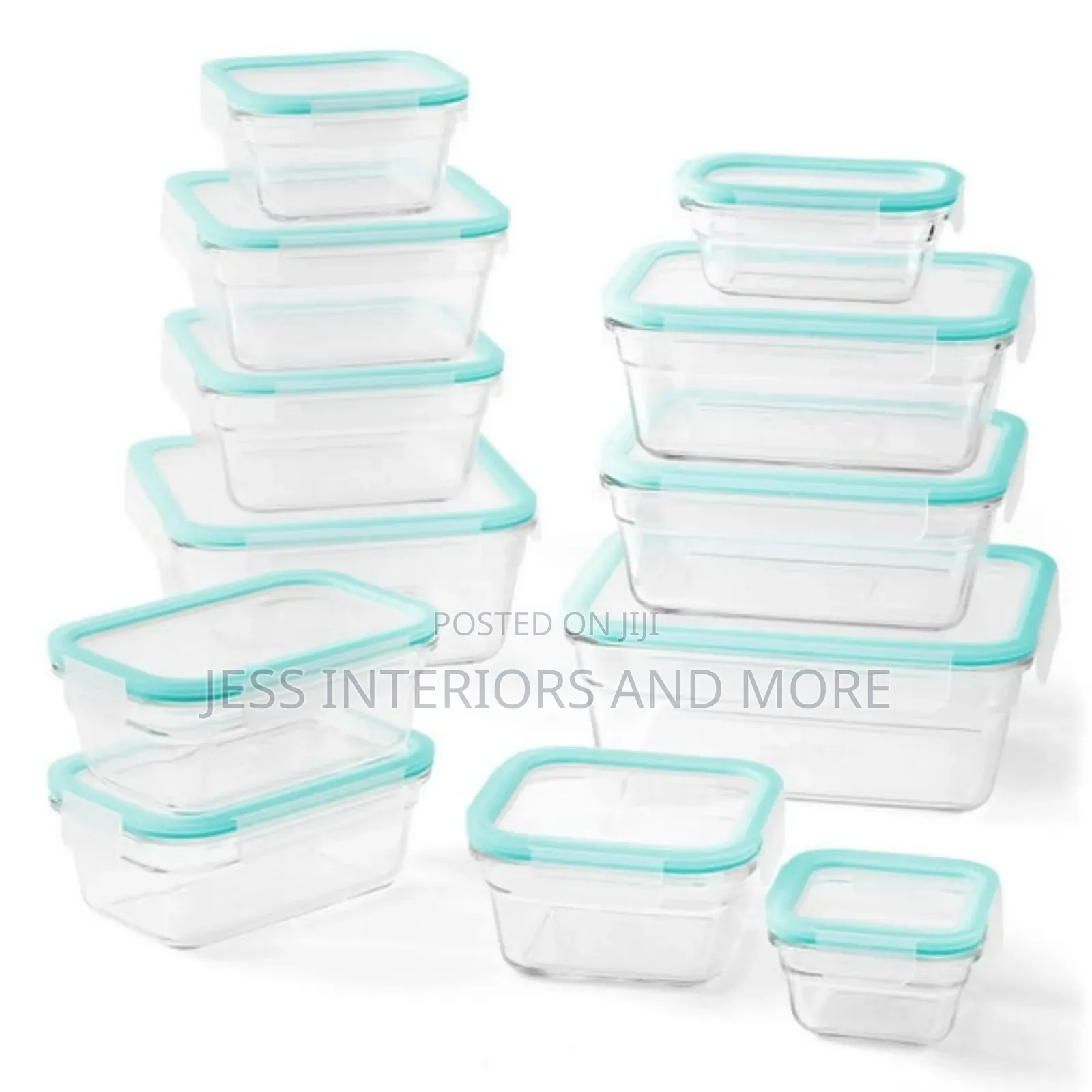 Member S Mark 24_piece Glass Food Storage Set